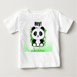 Camiseta De Bebé Funny Panda Lazy Panda Bear Pun Graphic