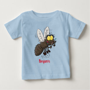 Camiseta De Bebé Funny personalizado de insectos de herradura