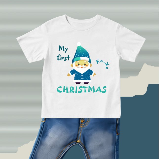Camiseta De Bebé Funny Santa (Subido por el creador)