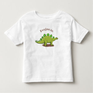 Camiseta De Bebé Funny stegosaurus dinosaur personalizado