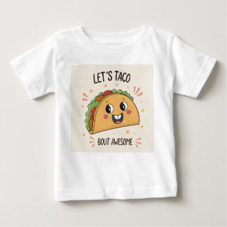 Camiseta De Bebé Funny Taco Food Pun