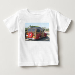 Camiseta De Bebé Furgoneta Woodie