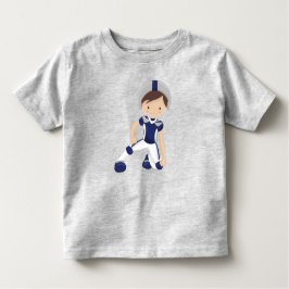 Camiseta De Bebé Fútbol Americano, Rugby, Chico Lindo, Cabello Cast