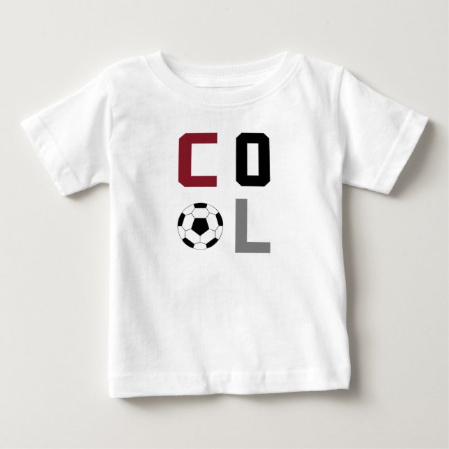 Camiseta De Bebé Fútbol Cool (Anverso)