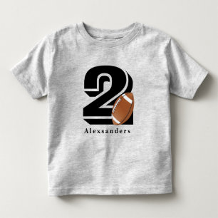 Camiseta De Bebé Fútbol de 2 años de edad, segundo cumpleaños de af
