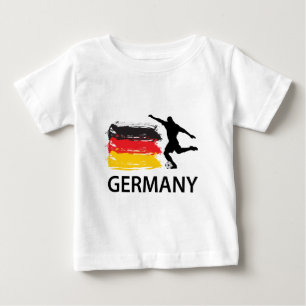 Camiseta De Bebé Fútbol de Alemania