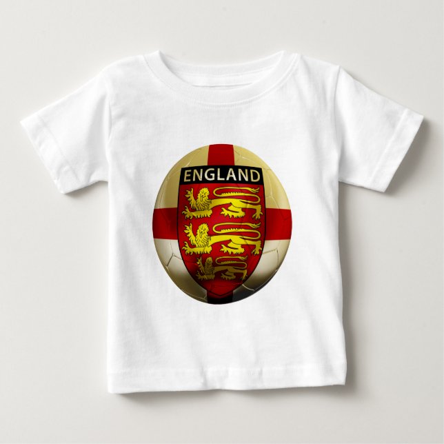 Camiseta De Bebé Fútbol de Inglaterra (Anverso)