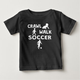 Camiseta De Bebé Fútbol del paseo del arrastre