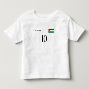 Camiseta De Bebé Fútbol palestino