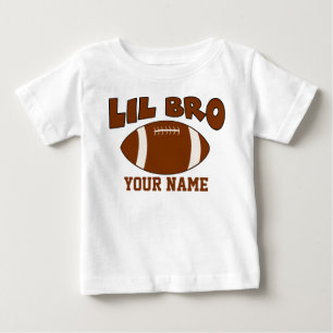 Camiseta De Bebé Fútbol Personalizado De Pequeño Hermano