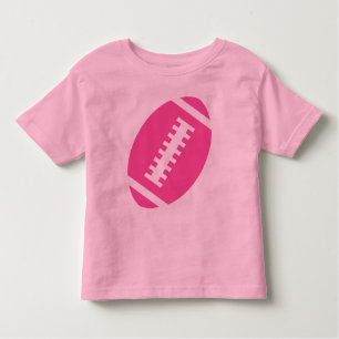 Camiseta De Bebé Fútbol rosado delantero del rosa el   del NIÑO del