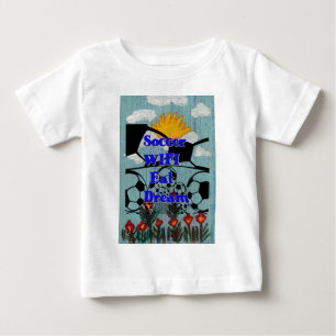 Camiseta De Bebé Fútbol WIFI Eat Dream - Fun Sports Art Print