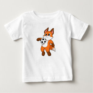Camiseta De Bebé Futbolista de fútbol de Fox