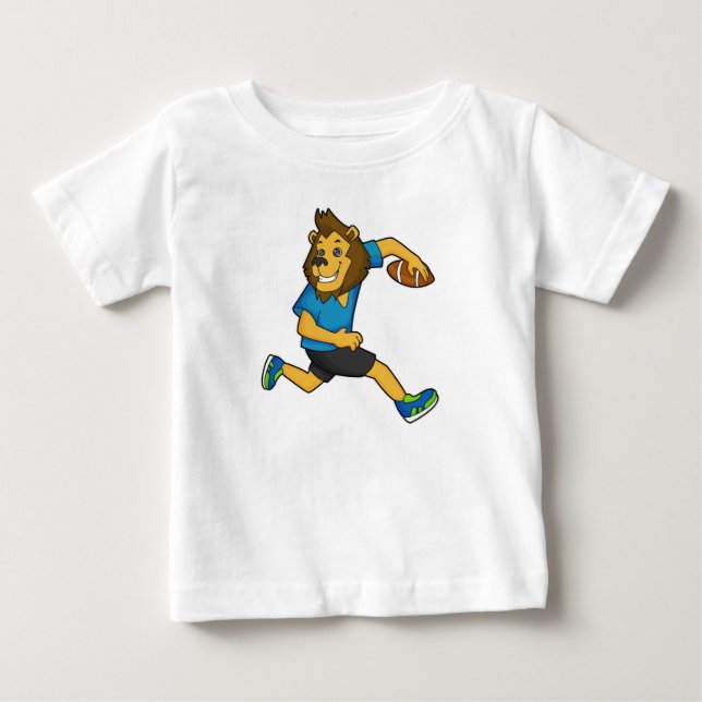 Camiseta De Bebé Futbolista del Leon Rugby (Anverso)