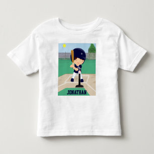 Camiseta De Bebé Futbolista del personalizado Cute de Béisbol perso