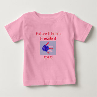 Camiseta De Bebé Futura Presidenta