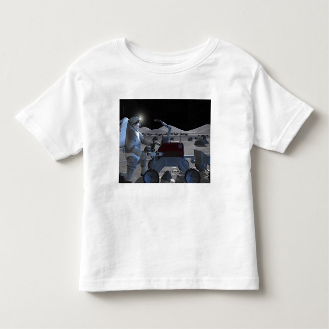 Camiseta De Bebé Futuras misiones de exploración espacial 7 (Anverso)