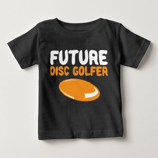 Camiseta De Bebé Future Disc Golfer Disc Golf Buddy Baby Boy Kid (Anverso)