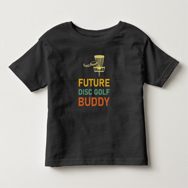 Camiseta De Bebé Future Disk Golf Buddy - Disco volador - Frisbee (Anverso)