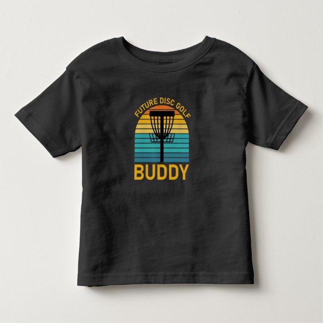 Camiseta De Bebé Future Disk Golf Buddy - Disco volador - Frisbee (Anverso)