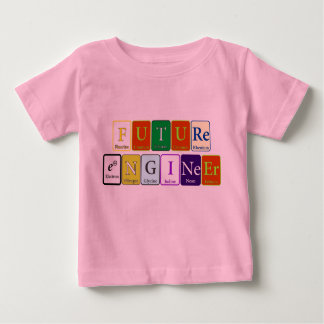 Camiseta De Bebé Future Engineer Tutu Design