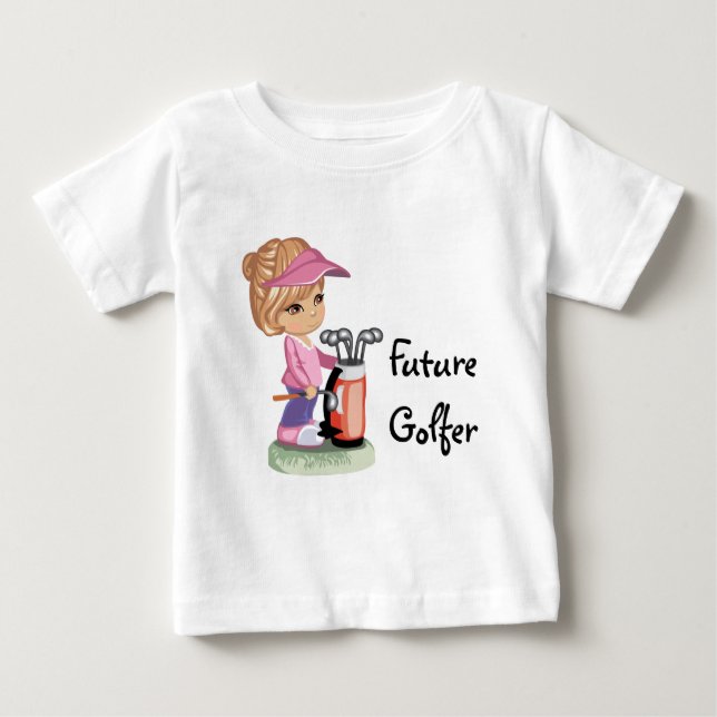 Camiseta De Bebé Future Golfer (Anverso)