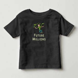 Camiseta De Bebé Future Millionaire (Millones)