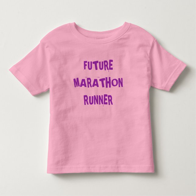 CAMISETA DE BEBÉ FUTUREMARATHONRUNNER (Anverso)