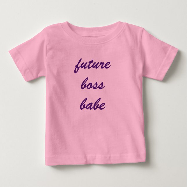 Camiseta De Bebé Futuro Bebé (Anverso)