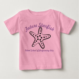 Camiseta De Bebé Futuro bebé Starfish