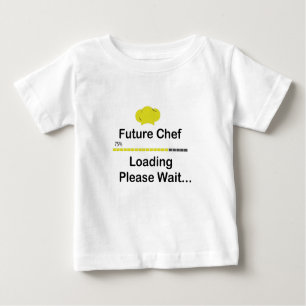 Camiseta De Bebé Futuro chef Cargando por favor espere...,Chef Gift