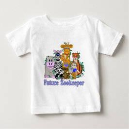 Camiseta De Bebé Futuro cuidador de zoológico