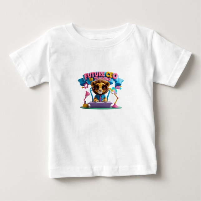 Camiseta De Bebé Futuro Director Ejecutivo en Capacitación de Niños (Anverso)
