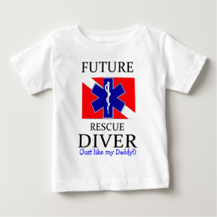 Camiseta De Bebé futuro diver_daddy