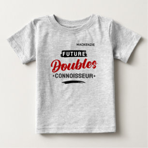 Camiseta De Bebé Futuro Dobles CONNOISSEUR Ligero