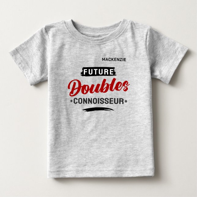 Camiseta De Bebé Futuro Dobles CONNOISSEUR Ligero (Anverso)
