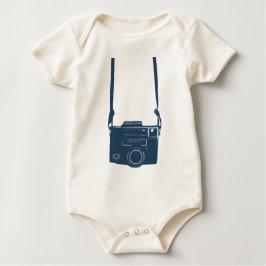 Camiseta De Bebé Futuro fotógrafo Cámara Infantil Afilador Orgánico