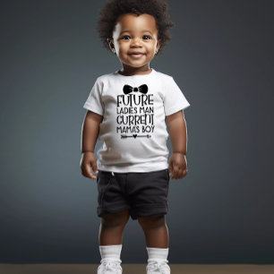 Camiseta De Bebé Futuro hombre, el diseño actual del niño de mamá