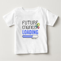 Futuro Ingeniero Cargando Unisex Personalizado Tre