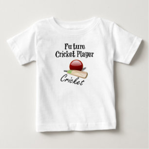 Camiseta De Bebé Futuro jugador de críquet