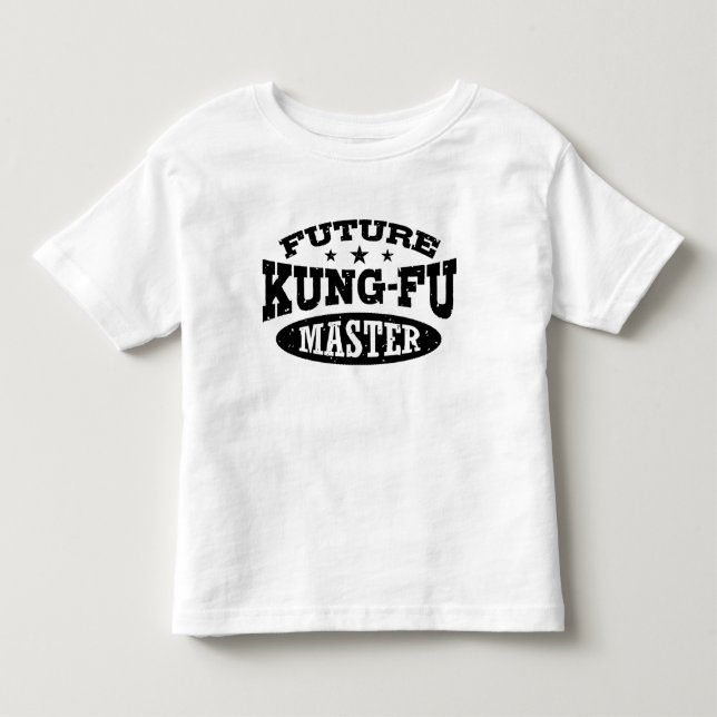 Camiseta De Bebé Futuro Kung Fu Master (Anverso)