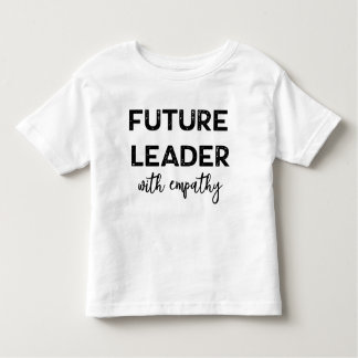 Camiseta De Bebé {Futuro líder con empatía} Empoderamiento de camis