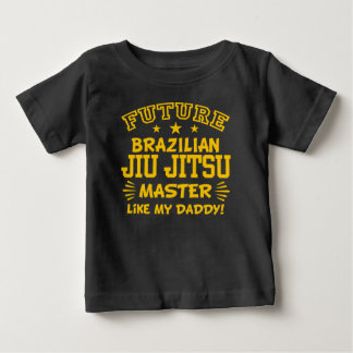 Camiseta De Bebé Futuro maestro brasileño Jiu Jitsu como mi papá