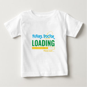 Camiseta De Bebé Futuro Médica Cargando Funny Personalizado Unisex