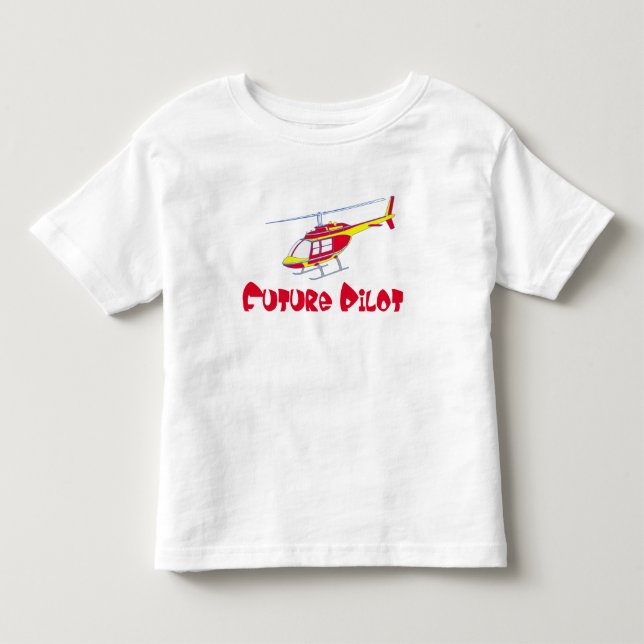 Camiseta De Bebé Futuro piloto (Anverso)