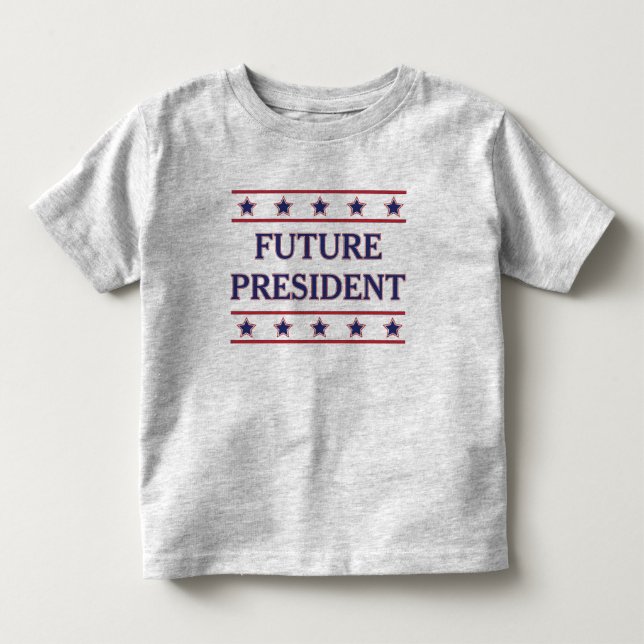 Camiseta De Bebé Futuro Presidente (Anverso)
