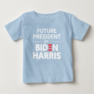 Camiseta De Bebé Futuro presidente de Biden Harris Personalizado Te