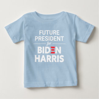 Camiseta De Bebé Futuro presidente de Biden Harris Personalizado Te
