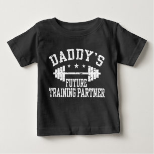 Camiseta De Bebé Futuro socio de formación de papi