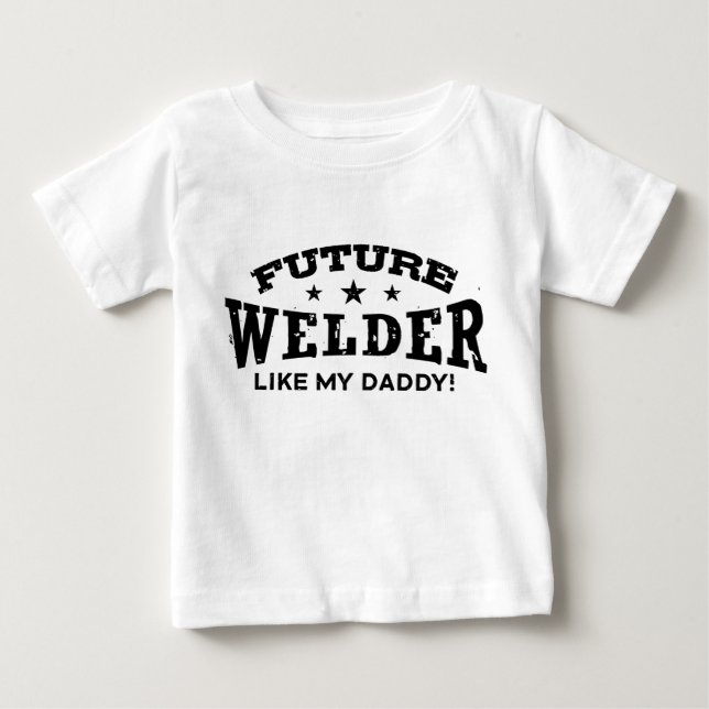 Camiseta De Bebé Futuro Soldado Como Mi Papi (Anverso)